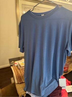 Womens Classic Crew Neck T-Shirt - Blue